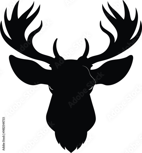 deer head silhouette