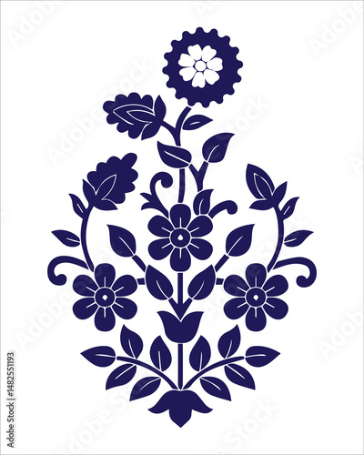 Seamless floral wall pattern of the Mughal era
Pattern on the palace, Jaipur, Mughal Traditional colorful arch gate vector pattern, Mughal floral traditional ornament with an arch and a motif borders