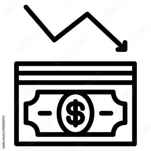 Money Loss Icon
