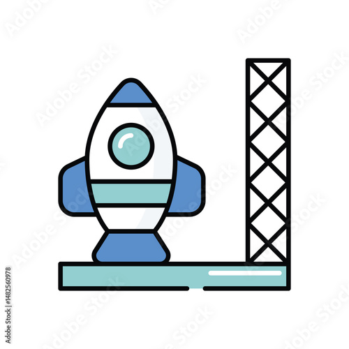 Base vector icon stock illustration