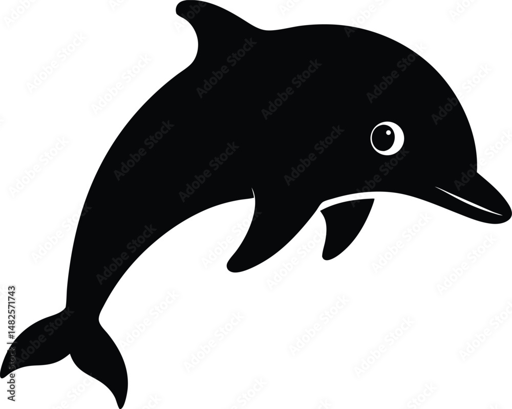 Obraz premium dolphin vector illustration