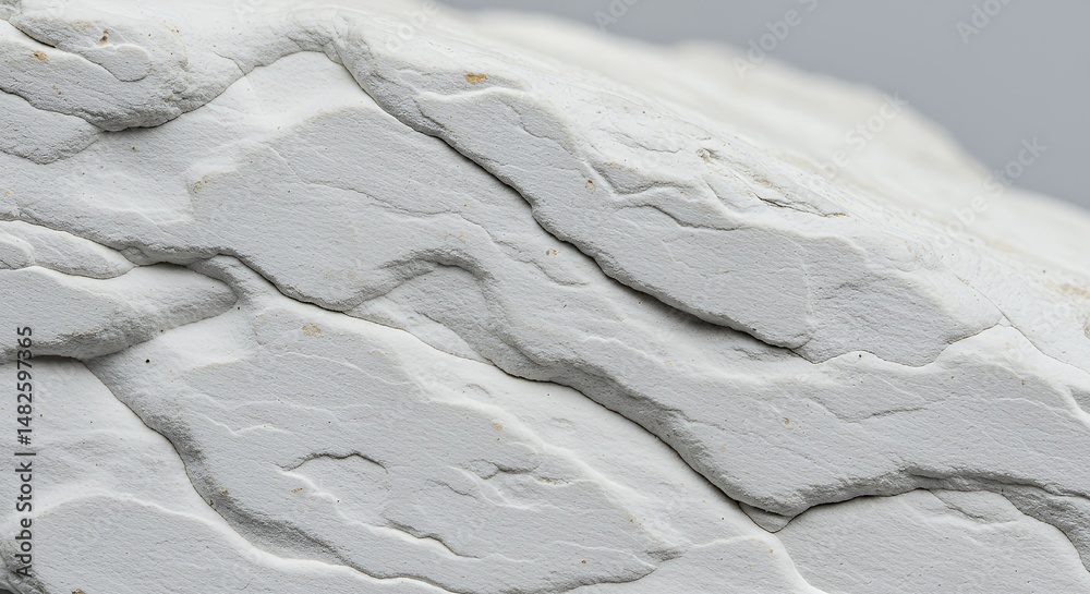 Obraz premium White Rock Texture Close Up