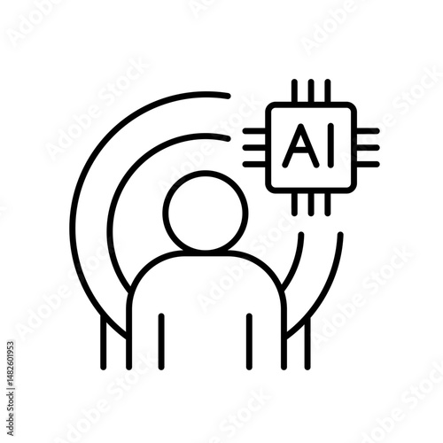 Rapid CT scan diagnostics line icon vector, editable stroke, suitable for emergency AI diagnostics, trauma centers, and fast imaging platforms