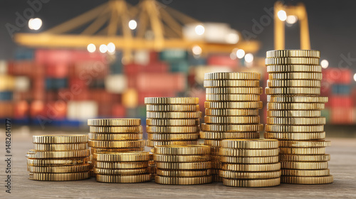 Pile of coins symbolizing the value and investment opportunities within commodity stocks and financial markets