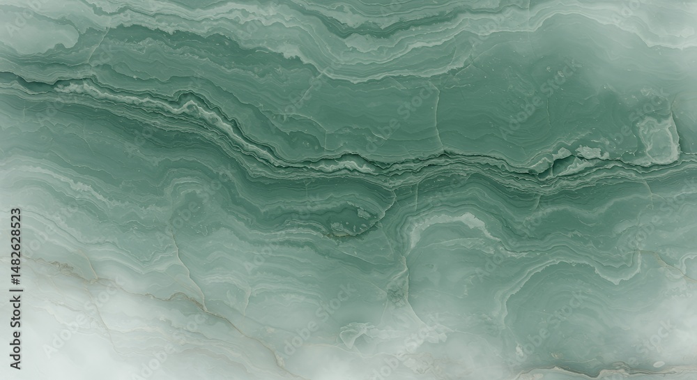 Obraz premium Green Onyx Stone Texture