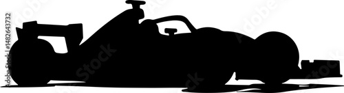 Formula 1 Car Silhouettes