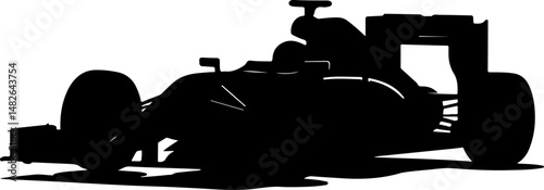 Formula 1 Car Silhouettes