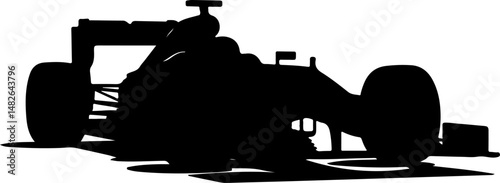 Formula 1 Car Silhouettes