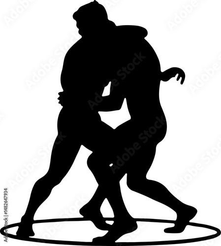 Boxing Gloves Silhouette