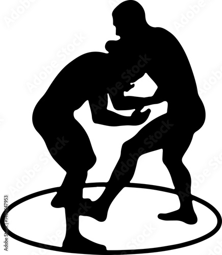 Boxing Gloves Silhouette