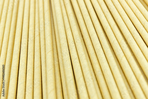 Environmentally friendly paper straw