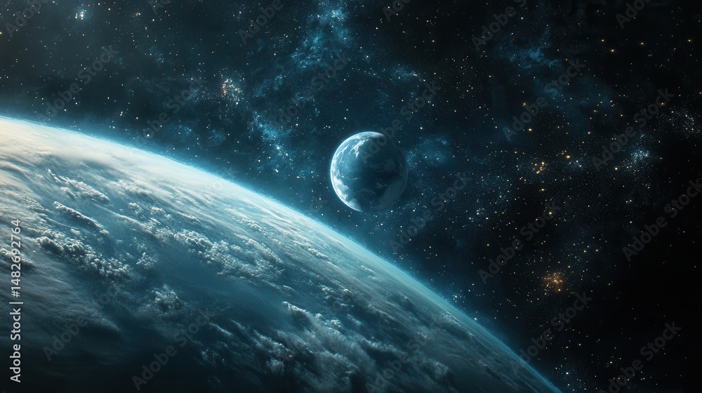 Obraz premium earth in space