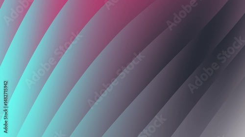 Abstract colorful background with vibrant pink-red to teal-blue diagonal patterns, featuring a smooth texture and even lighting, perfect for website headers, presentations, and digital designs