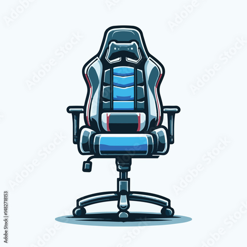 chair, gaming, gamer, game, modern, computer, business, equipment, entertainment, armchair, empty, isolated, interior, comfort, background, work, office, comfortable, design, object, furniture, online