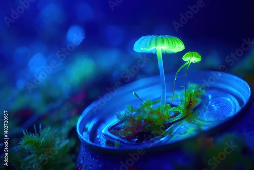 sprout in a glass