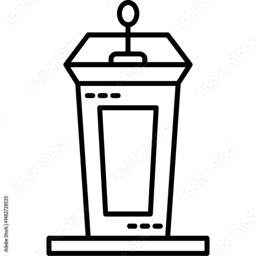 Debate Stage Icon