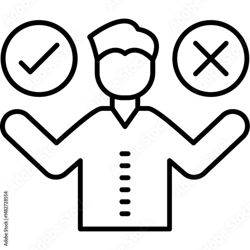 Reasoned Decision Icon