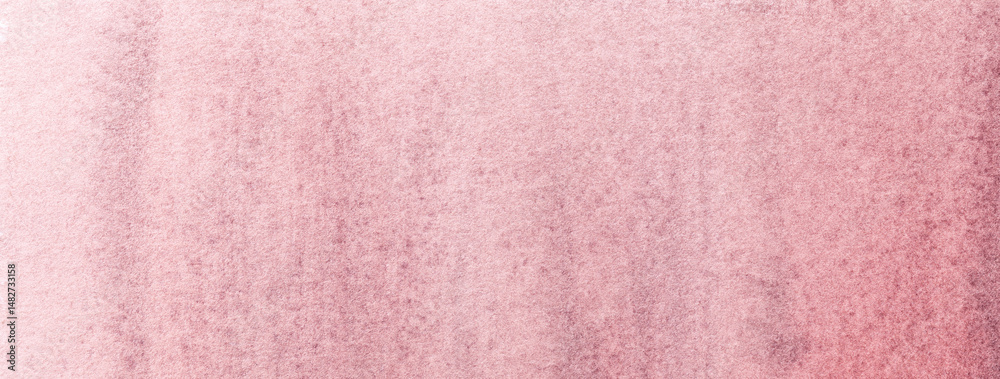 Fototapeta premium Abstract art background pink colors. Watercolor painting with rose gradient.