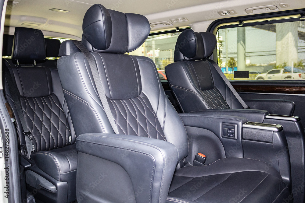 Fototapeta premium High quality car seats and car seat cushions