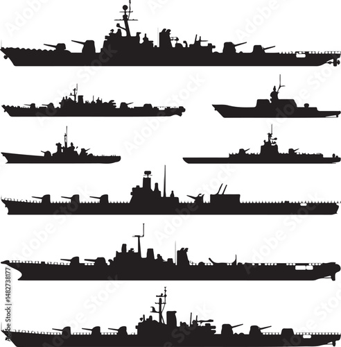 Classic Sailing Ship Silhouette

Modern Cruise Liner Vector Design

Cargo Ship at Sea Silhouette

Pirate Ship with Sails Silhouette Art

Ship on Ocean Waves Vector Scene