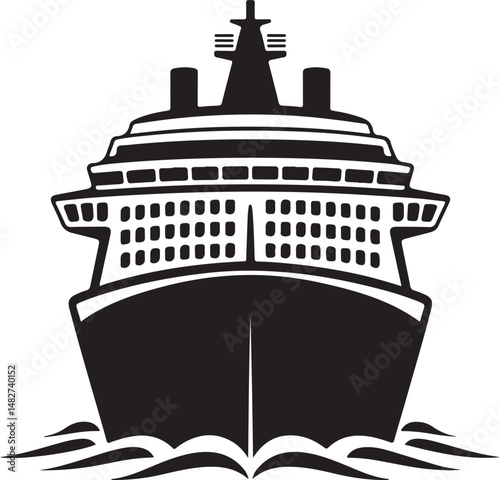 Classic Sailing Ship Silhouette

Modern Cruise Liner Vector Design

Cargo Ship at Sea Silhouette

Pirate Ship with Sails Silhouette Art

Ship on Ocean Waves Vector Scene