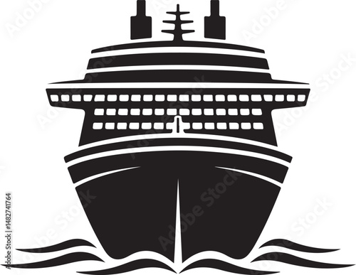Classic Sailing Ship Silhouette

Modern Cruise Liner Vector Design

Cargo Ship at Sea Silhouette

Pirate Ship with Sails Silhouette Art

Ship on Ocean Waves Vector Scene