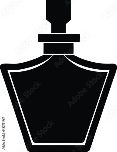 perfume bottle for men vector icon