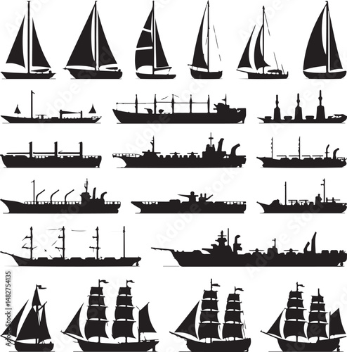 “Ship Silhouette SVG Bundle | Nautical Vessels, Pirate Ships & Cruise Clipart for Crafts & Decor”

“Sailing & Sea Vessel Vector Pack | Maritime Ship Silhouettes for Logos, Stickers & Printables”
