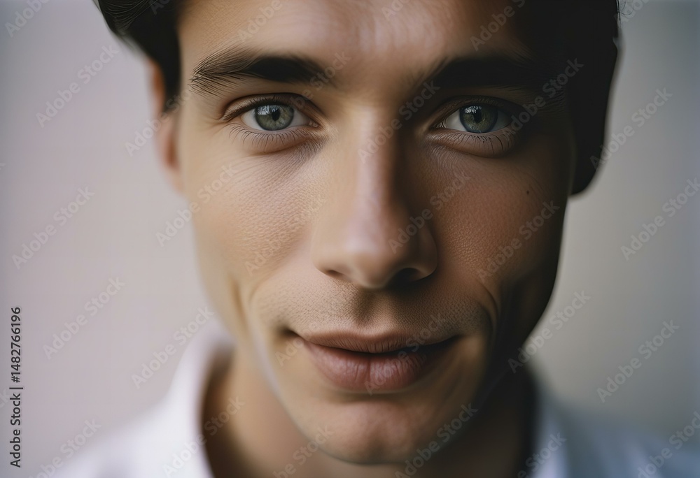 Fototapeta premium Stunning Portrait of a male man, high quality