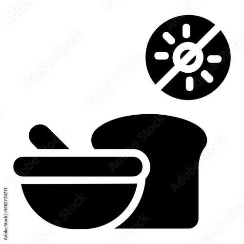 fasting Solid icon