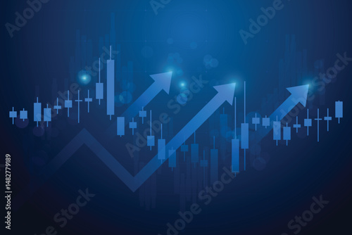 candlestick chart background