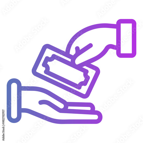 zakat Gradient icon