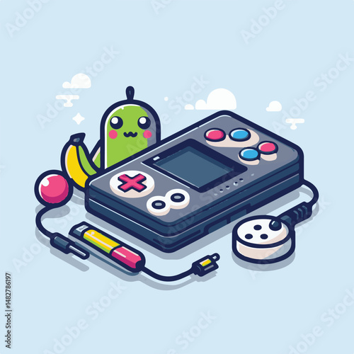console, gaming, gamepad, joystick, game, entertainment, play, controller, technology, digital, gamer, video, device, control, fun, computer, illustration, vector, design, equipment, retro, joy, graph