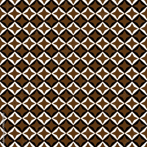 African ethnic tribal fabric patterns featuring a blend of geometric designs and motifs in striking brown tones. These patterns ethnic for their ethnic and classic appeal, reflecting the traditional w