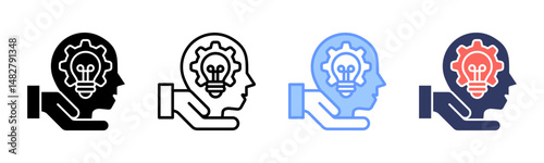 Resourceful icon sheet multiple style collection