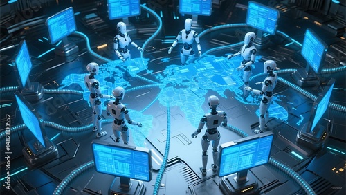 Internation ai and distributed concept