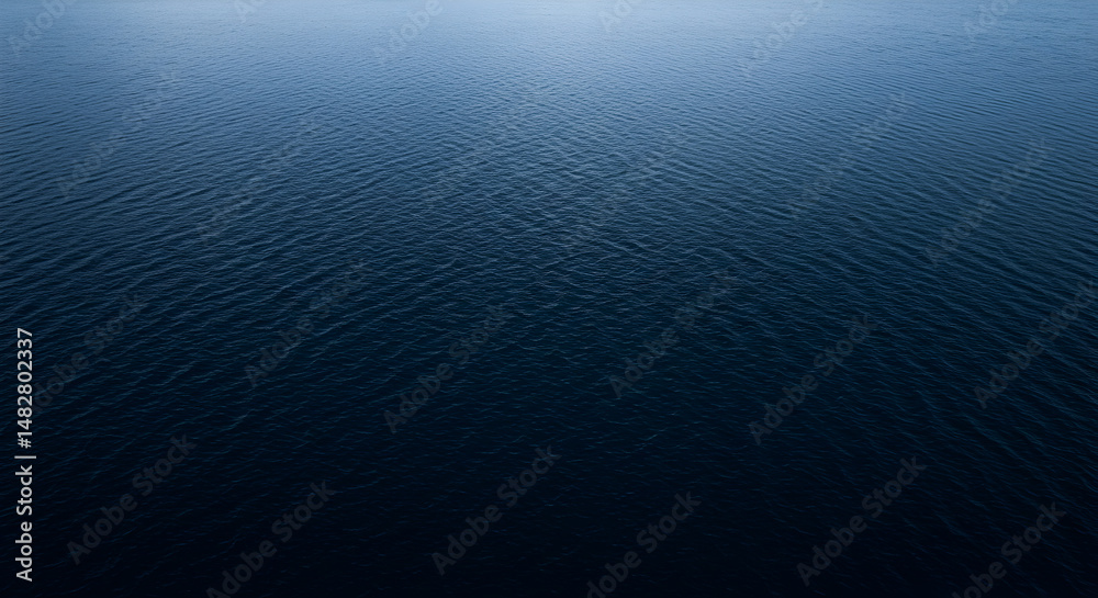 Obraz premium Abstract View Of Dark Blue Water Surface With Light Reflections And Textured Pattern