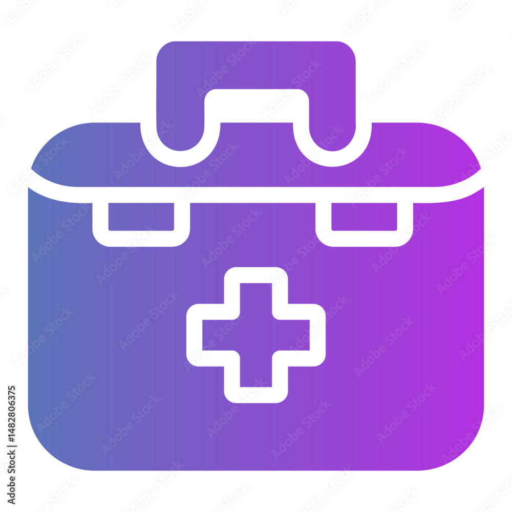 Obraz premium first aid kit Gradient icon