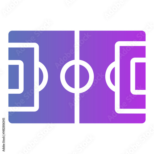football field Gradient icon