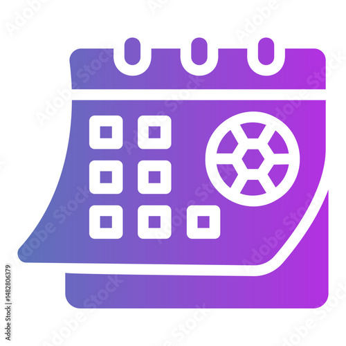 calender Gradient icon