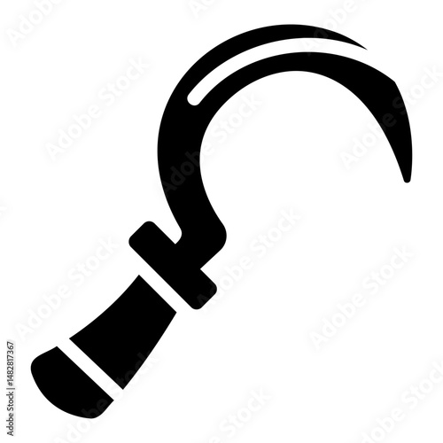 sickle Solid icon