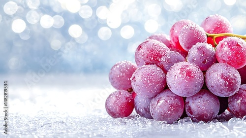 Wallpaper Mural Fresh, plump purple grapes Torontodigital.ca