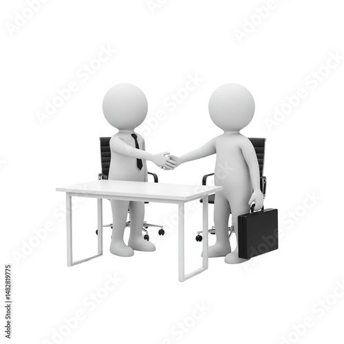 People Shaking Hands Agreement Deal Partnership Cooperation Unity
