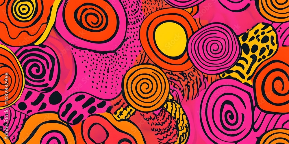 Ankara Fabric with Red and Yellow Swirl Patterns Showcasing Traditional African Textile Design for Fashion and Decor
abstract seamless pattern with circles Ankara Fabric with Red and Yellow Swirl Patterns Showcasing Traditional African Textile Design for Fashion and Decor
abstract seamless pattern with circles