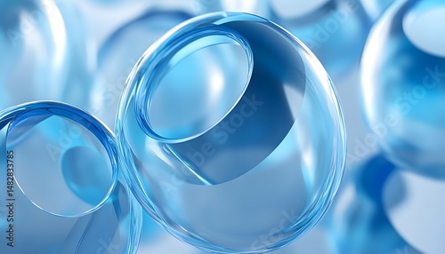 Close-Up of Eyeglasses Lens Manufacturing Process Highlighting Precision Craftsmanship in Optical Lens Production
abstract blue background
