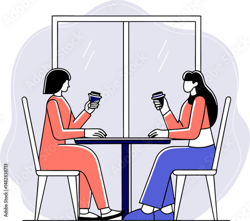 B2B consulting illustration