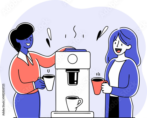 B2B consulting illustration