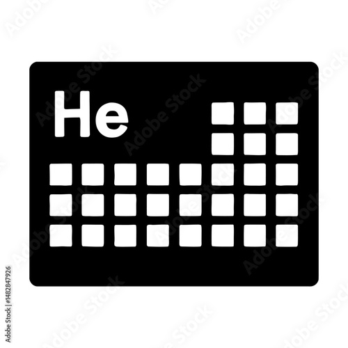Helium Icon on Minimalist Grid.eps