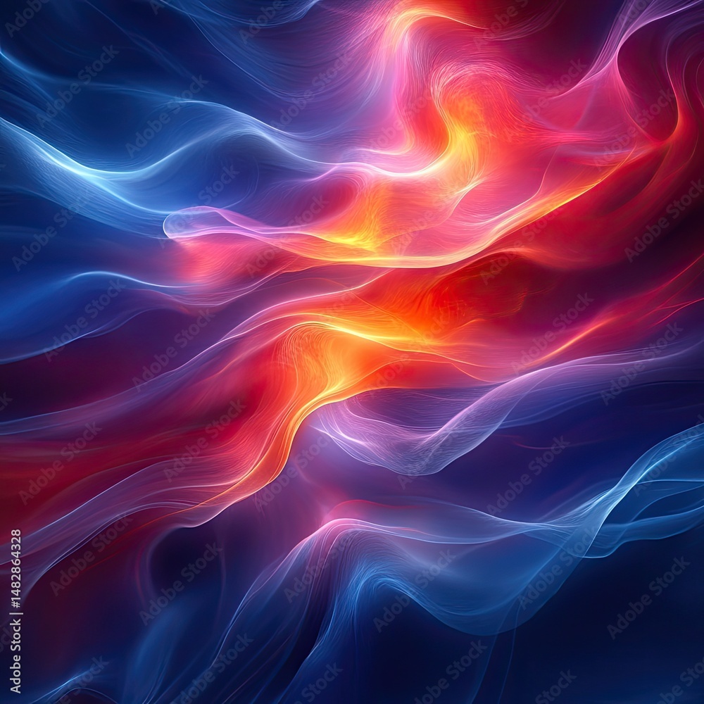 Abstract swirling colors Abstract swirling colors