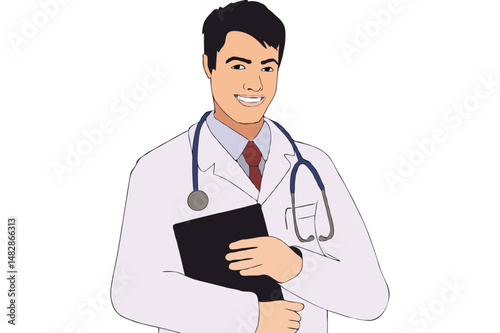 doctor with stethoscope
